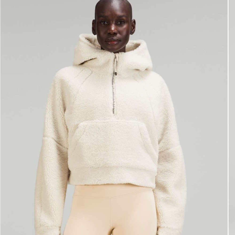 Lululemon Scuba Oversized Half-Zip Fleece Hoodie xs/s